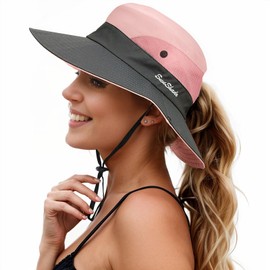 Unisex Sun Hat Women Men 55-60 cm Summit Friend Sun Hat Women's Foldable Sun Hat Women's UV Protection 50 Summer Hat Women Sun Hats for Women Hiking Hat Safari Hat Gifts for Women Valentine's Day,