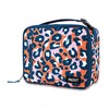 PackIt - Fiambrera clásica congelable, diseño de leopardo salvaje, naranja