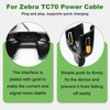 for Zebra Scanner TC77 Charger Cable: Wall Charging for Zebra