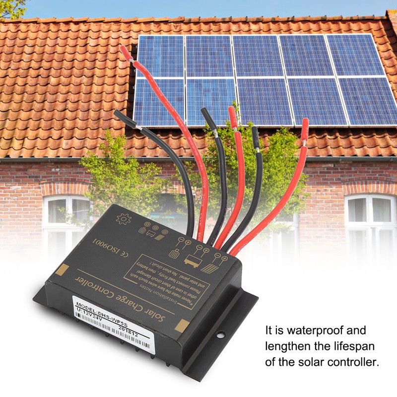 Waterproof Durable Solar Charge Controller Safe Protection for Street Lamp