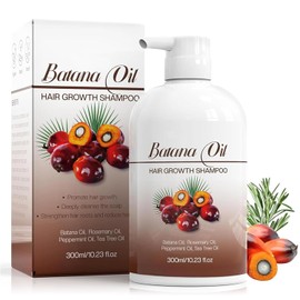 Batana Oil Shampoo：300ML Champú de Aceite de Batana-Aceite de Batana Shampoo for hair growth-Champú para Nutre en Profundidad y Repara el Cabello Seco y Quebradizo for Men & Women