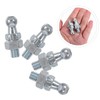 ULTECHNOVO 4pcs Gas Lift Support Fittings with Galvanized Ball Head