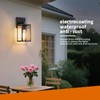 2 Pack Dusk to Dawn Exterior Lighting Fixtures Wall Mount,