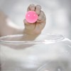 Didiseaon 50 Pcs Openable Raffle Balls, Pink PVC Lottery Capsules,