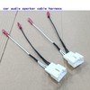 MACHSWON 2pcs Car Speaker Connector Wire Harness Adapter Connector for
