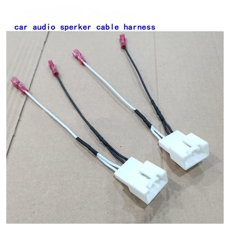 MACHSWON 2pcs Car Speaker Connector Wire Harness Adapter Connector for