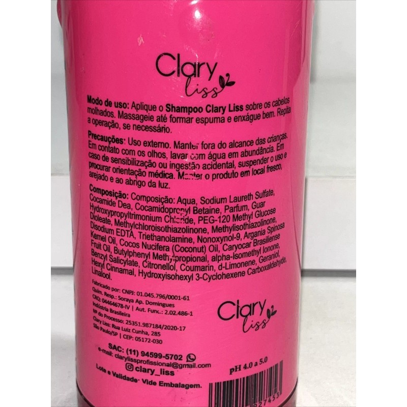Pink Ruby Shampoo 01 Hair Treatment, 1 Liter New Damaged