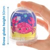 Baker Ross ET437 Sealife Colour-In Snow Globes (Box of 4)