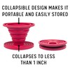 Kuissential SlickDrip Pour Over Coffee Dripper -Collapsible, Reusable Silicone Coffee
