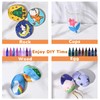Temiary 9 Colors Acrylic Paint Pens Markers, Grey Series