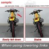 xitomer Adjustable Steel Kickstand Sidestand Foot Fit For Kawasaki Ninja