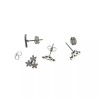Unbranded Stainless Steel Earrings - Flower Studs - 10mm x