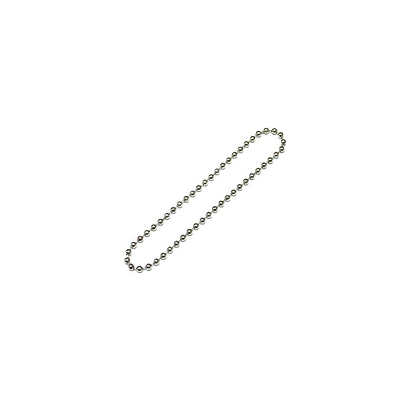 Continuous Chain Loop - #10 4.5mm - Nickel Plate for