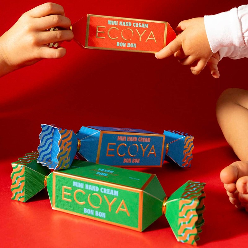 ECOYA Mini Hand Cream Bonbon, Fresh Pine 40ml