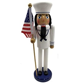 14" Navy Nutcracker