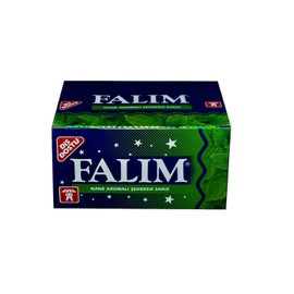 Falim Falim Sugarless Plain Gum Individually Wrapped, Mint Flavored, 100 Piece
