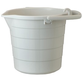 Heiwa Kougyou Pigeon Bucket 3.2 gal (10 L) Milk Tea Beige