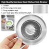 2Pack 304 Stainless Steel Sink Protector for Double Kitchen Sink
