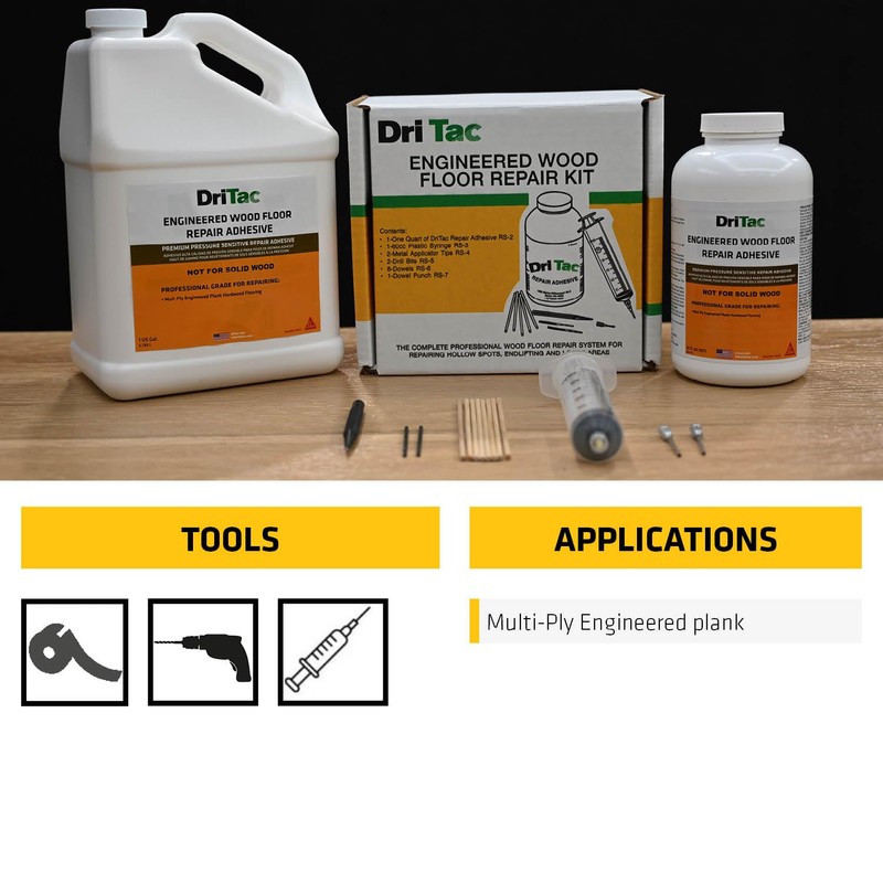 SIKA DriTac Wood Repair Adhesive - White, Professional Quality for