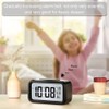 Digital LED Snooze Alarm Clock Bedside Time Temperature Day/Night Desktop