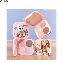 CLIO Pro Eye Palette Cube 1.2g*4colors [Toy Story Edition], Shade:02 Brave Slinky