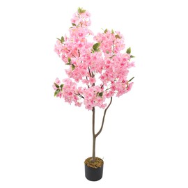 VANLIG  Planta Artificial Cerezo 1.2mts  Incluye Maceta  para Interiores                                                                              