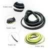 Realistic Rubber Black Snake 52 Inch Long Scare Toy