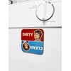 Blanche Rose Dirty Clean Dishwasher Magnet