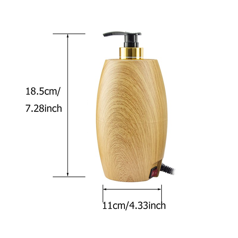 Moisturizing Bottle Warmer Essence Oil Cream Gel Plastic 270ML Stainless