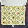 20 Bindi Box Long Multicolored Crystal Bindis Bridal face Jewels