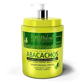 Forever Liss - Linha Abacachos - Creme de Pentear Para Cacheadas 950 Gr - (Avocurls Collection - Combing Cream For Curly Hair Net 33.51 Oz)