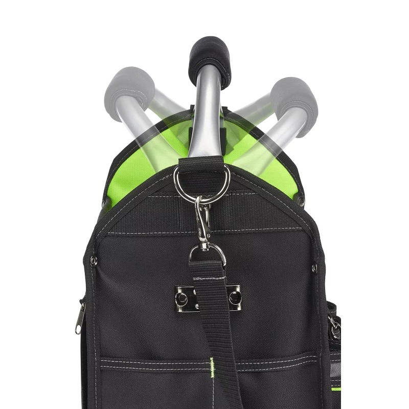 AWP 12 Inch Pro Tool Tote with Rotating Handle for