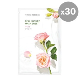 Nature Republic [Nature Republic]Real Nature Mask Sheet Rose (30ea)