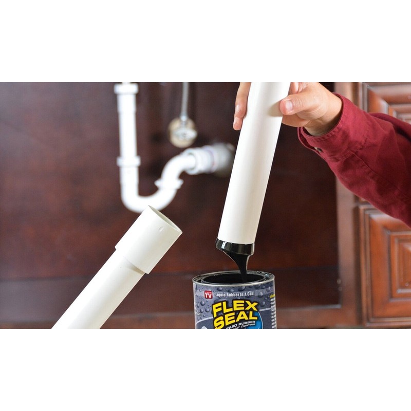 Flex Seal Liquid, 32 oz, Black, Liquid Rubber Coating Sealant