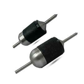MachEl Universal Transfer Center Aligner with Punch-Hardened Pins (Set of 2, Range 1/4" to 1")