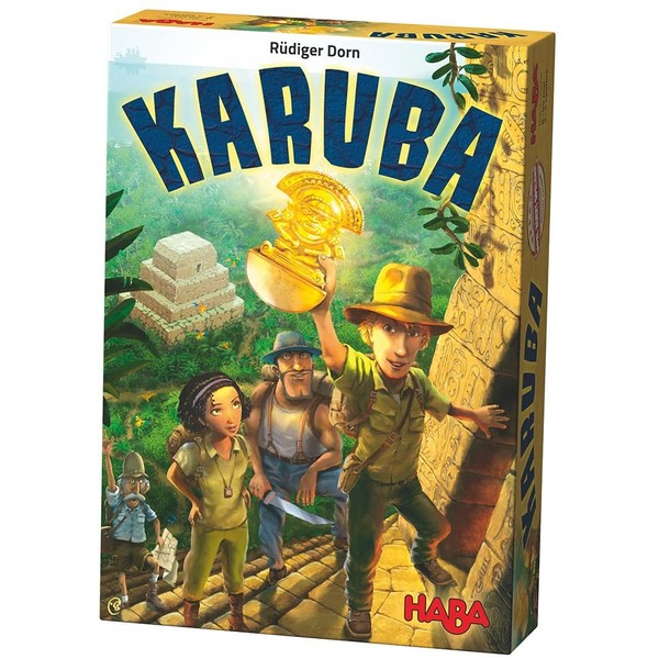HABA Karuba - An Addictive Laying Puzzle Game for the Whole Family (Made in Germany)