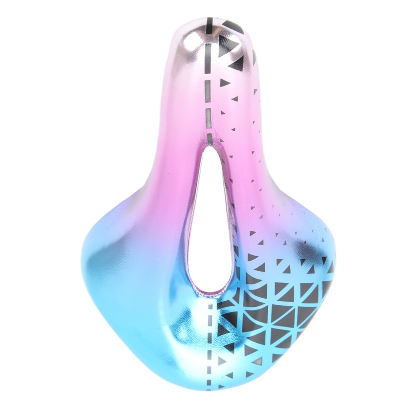 Bike Seat Cushion PU Comfortable Thickened Shock Absorbing Breathable Mountain