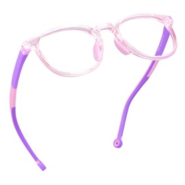 Kid Blue Light Blocking Glasses, Anti Eyestrain and Blurry, Cut UV400 Anti Glare, Computer Reading Glasses