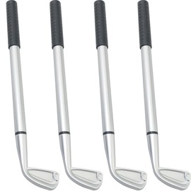 WHYHKJ 16PCS Golf Ball Pen 15x1.1cm Plastic Shape Fun Sports Golf Club Props For Record Painting Calligraphy Signature Sketching Graffiti Marker Black