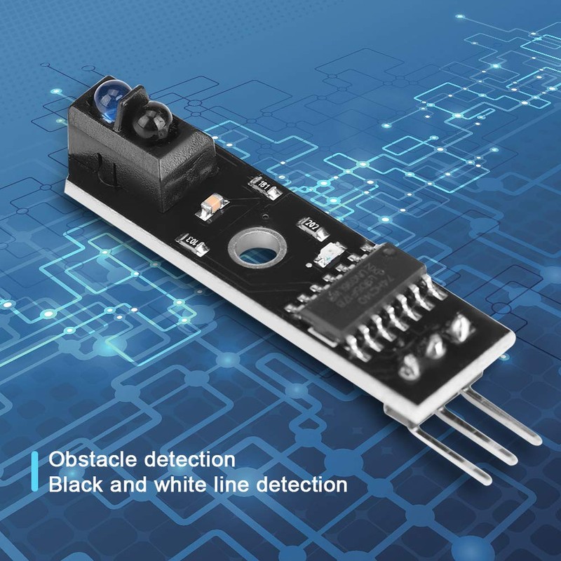 3Pcs 1 Channel Infrared Reflection, Ir Reflectance Sensor Tracking Sensor