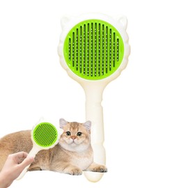 Pet Grooming Brush, Slicker Brush For Quick Cleaning, Cat Brush For Shedding, Pet Grooming Brush Tool, Tangled Hair Slicker Brush For Kitten Rabbit, Indoor Massage