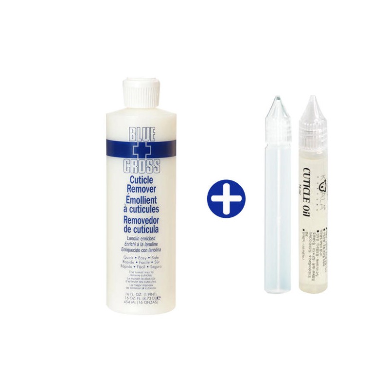 Blue Cross 블루크로스 큐티클리무버 6oz 16oz 32oz 행사 [블루크로스32oz +사은품]