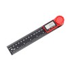 TOPWAY Digital Angle Finder 8 Inch 200mm, Carbon Fibre 0-360°