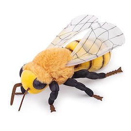 lilizzhoumax Realistic Bee Plush Toy - 10.24 Inch Plush Bee Plush Bee Soft Bumblebee Toys for Boys and Girls Kids Baby Gift Home Decor Hugging Toys