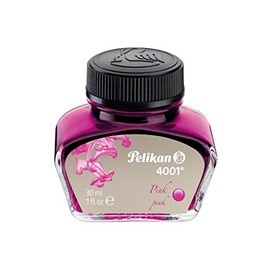Pelikan 301343 Ink 4001 Brilliant Pink 30ml in Glass