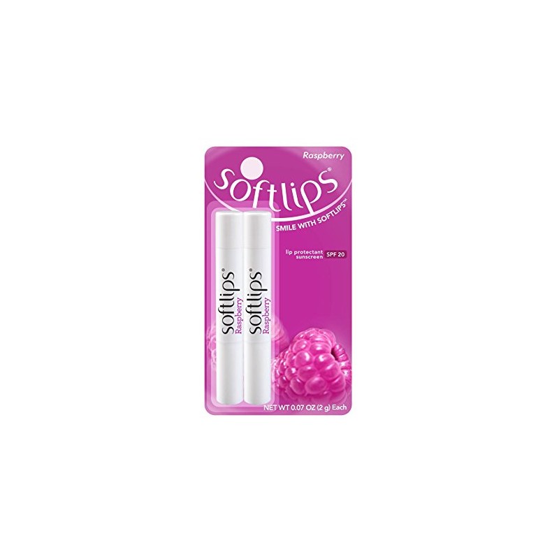 Softlips ProtectantSunscreen SPF 20 Assorted Fun Flavors Lip Balm, 6