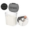 Starfrit ProKeeper Flour Container with Leveler - Graduated Measurements -