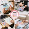 lohey Calculator, 12 Digit Cute Desk Calculator with LCD Display