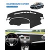 FIILINES Dash Cover Compatible with Mazda 3 2010 2011 2012