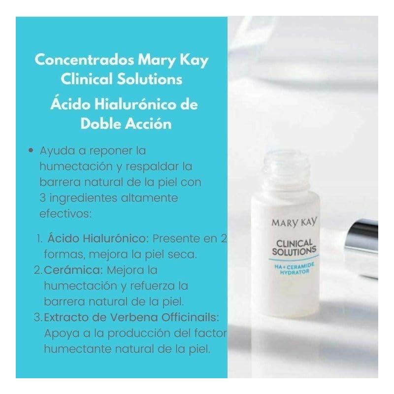 MARY KAY Concentrado HA + Ceramida para la Humectación Clinical